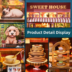 Sweet House DIY Book Nook Kit