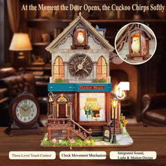 Cuckoo Cottage – DIY Cuckoo House 3D Wooden Puzzle