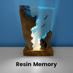 Diver frozen in light, Night Light, Scuba Diving Deep Sea Exploration( Best Gift 🎁 )