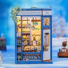 DIY Book Nook Kit - Literature Bookstore