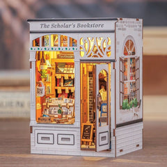 DIY Book Nook Kit - The Scholar's Bookstore