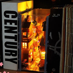 Japan Ancient Town DIY Crafts Book Nook