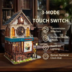 Cuckoo Cottage – DIY Cuckoo House 3D Wooden Puzzle