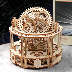Spherical Tourbillon Chronograph – DIY Mechanical Puzzle