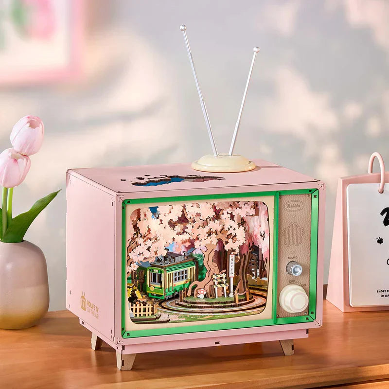 Sakura Music Box – DIY 3D Puzzle Kit