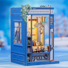 DIY Book Nook Kit - Literature Bookstore