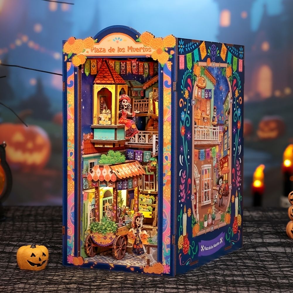 DIY Book Nook Kit  - Plaza de los Muertos