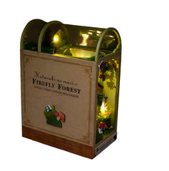 Firefly Forest DIY Crafts Book Nook Bookshelf Insert